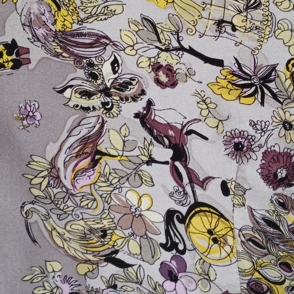 🔴SOLD🔴💜Nanette Lepore💜 - Lucky Charm Silk Dress - Picture 4 of 15